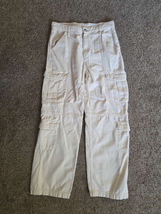 rag & bone Denim - Rag & Bone Beige Cargo Pants
